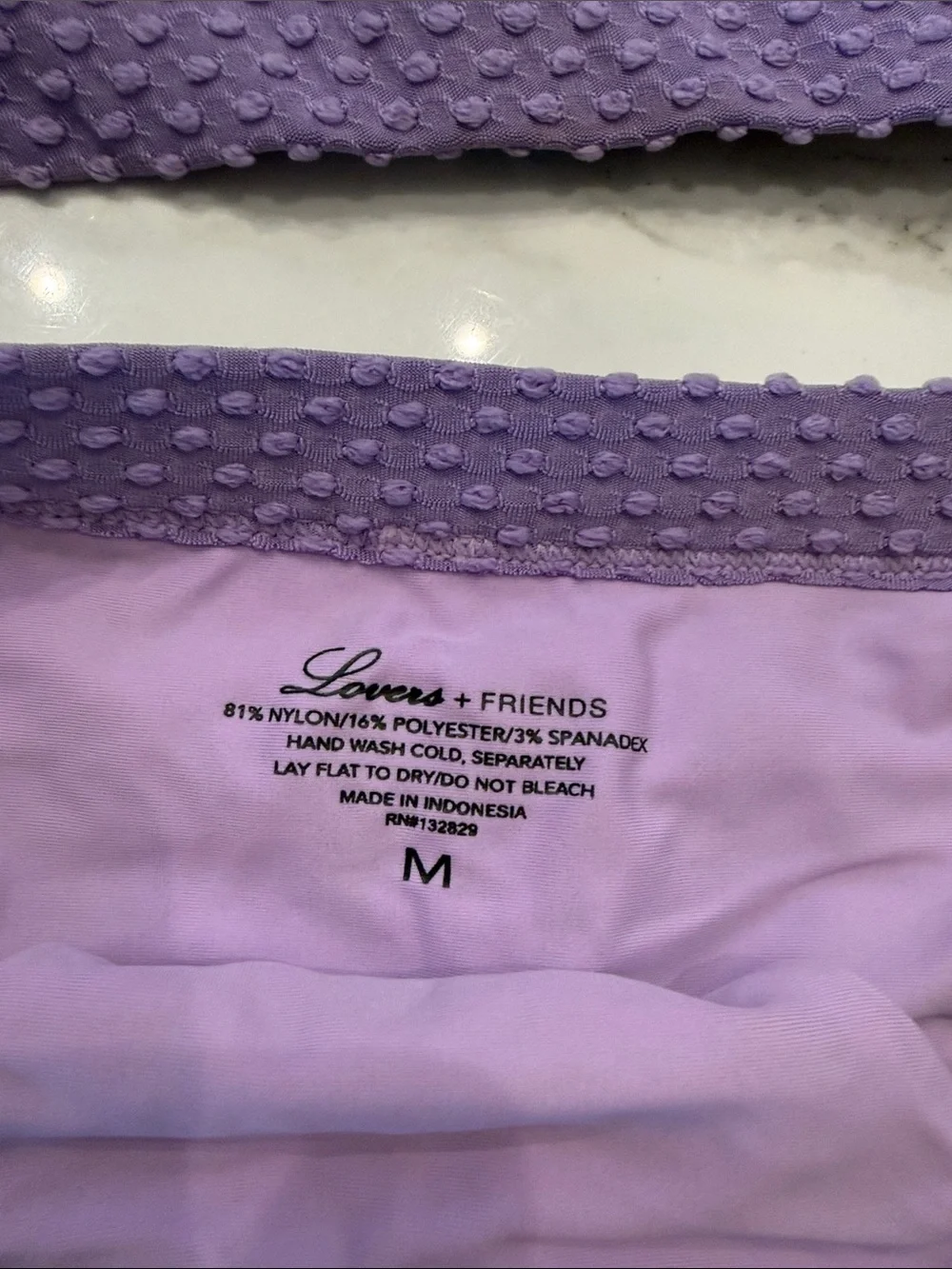 Lovers + Friends Lavender/Purple bikini 👙 - Picture 2 of 6